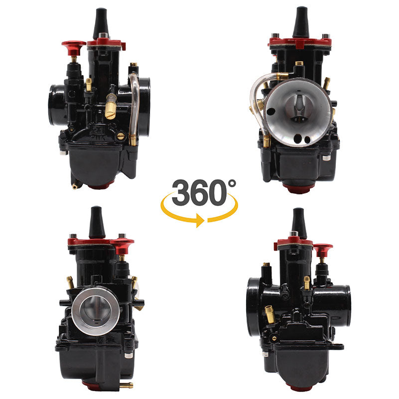 Powermotor Mikuni Maikuni PWK Carburetor Parts 21 24 26 28 30 32 34mm Universal Black Aluminum Fcr Carburetor Racing Carburetor