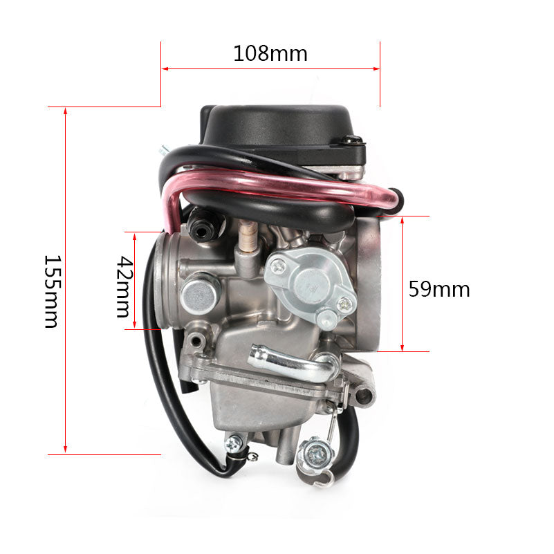 Raptor 400 Kodiak 400 YFM400 36mm Carburetor Motorcycle PD36J Carburador for ATV KFX 400 KFX400 2003~2006 UTV LTZ 400 LTZ400 CE