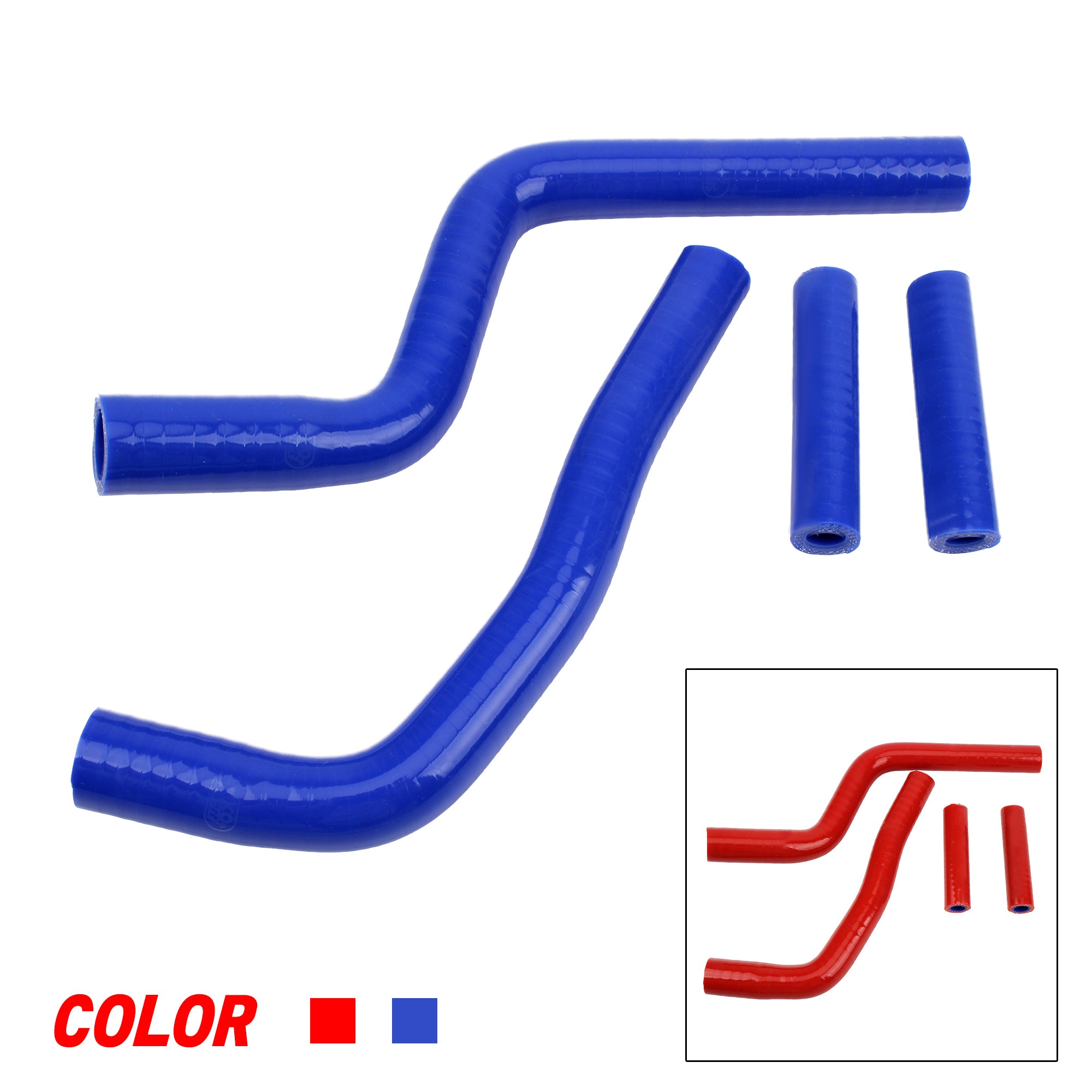 2002-2022 Motorcycle Silicone Radiator Coolant Hose Pipe Set for YAMAHA YZ125 Dirt Pit Bike Radiator Hose Enduro