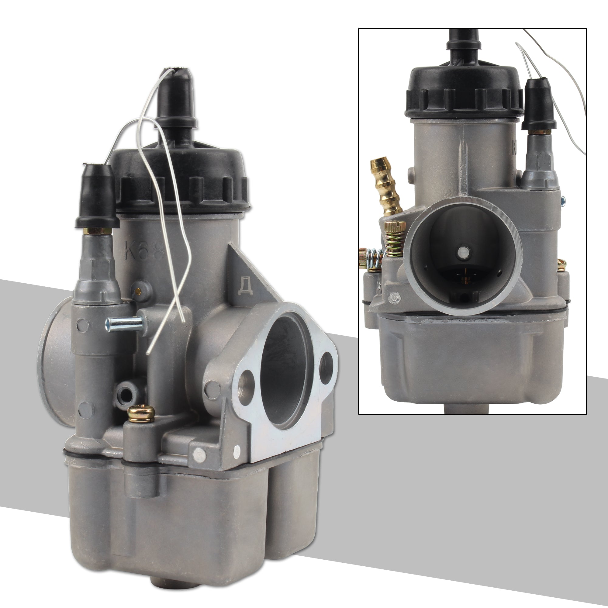 Motorcycle Carburetor K68 Upiter IZH Russia K68A PEKAR DNEPR URAL Motocross Carburetor Car by Moto Tuning Spare Parts