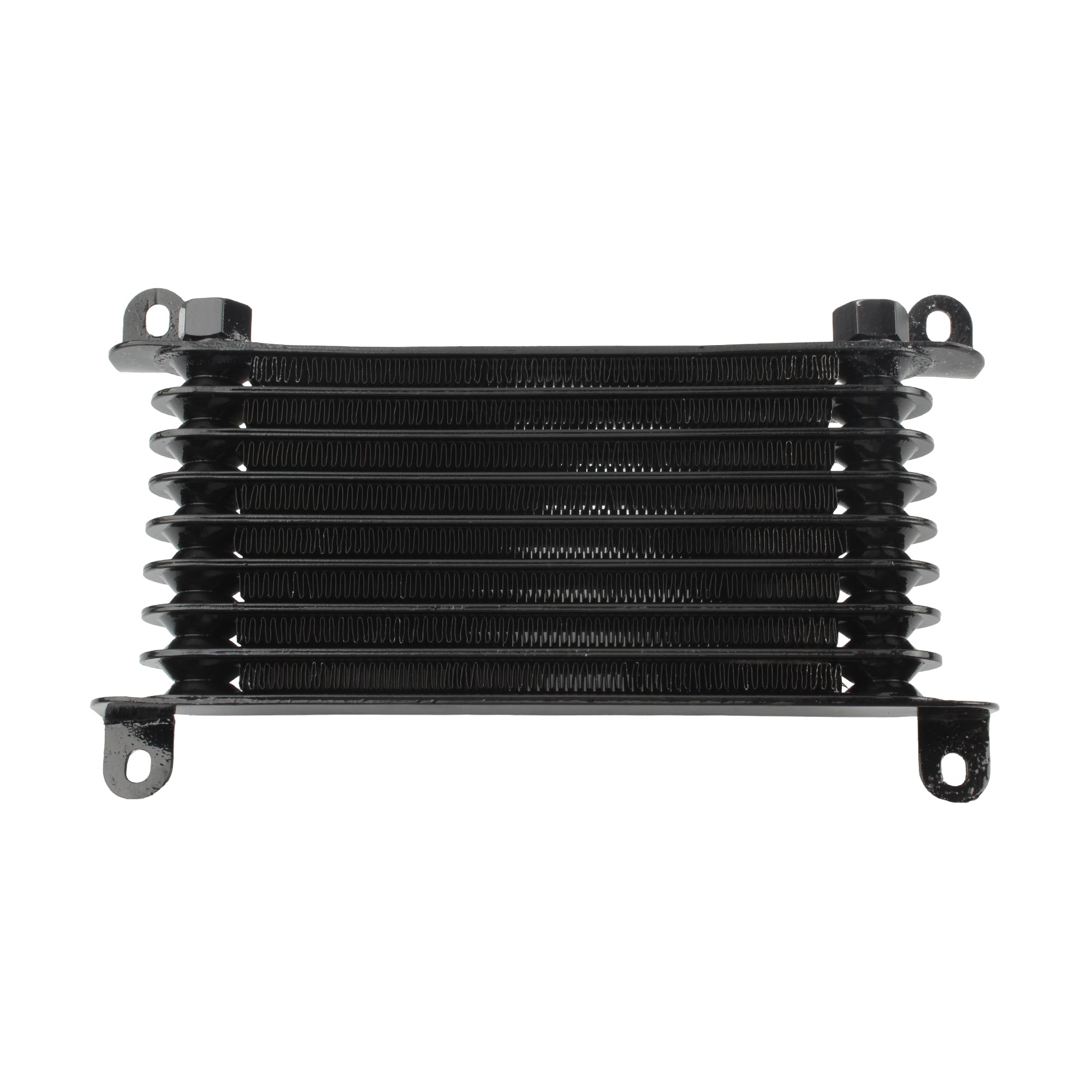 Motorcycle Aluminum Engine Oil Cooler 8 Row Cooling Radiator Universal Fit for 125CC-250CC Motorcycle Dirt Bike ATV