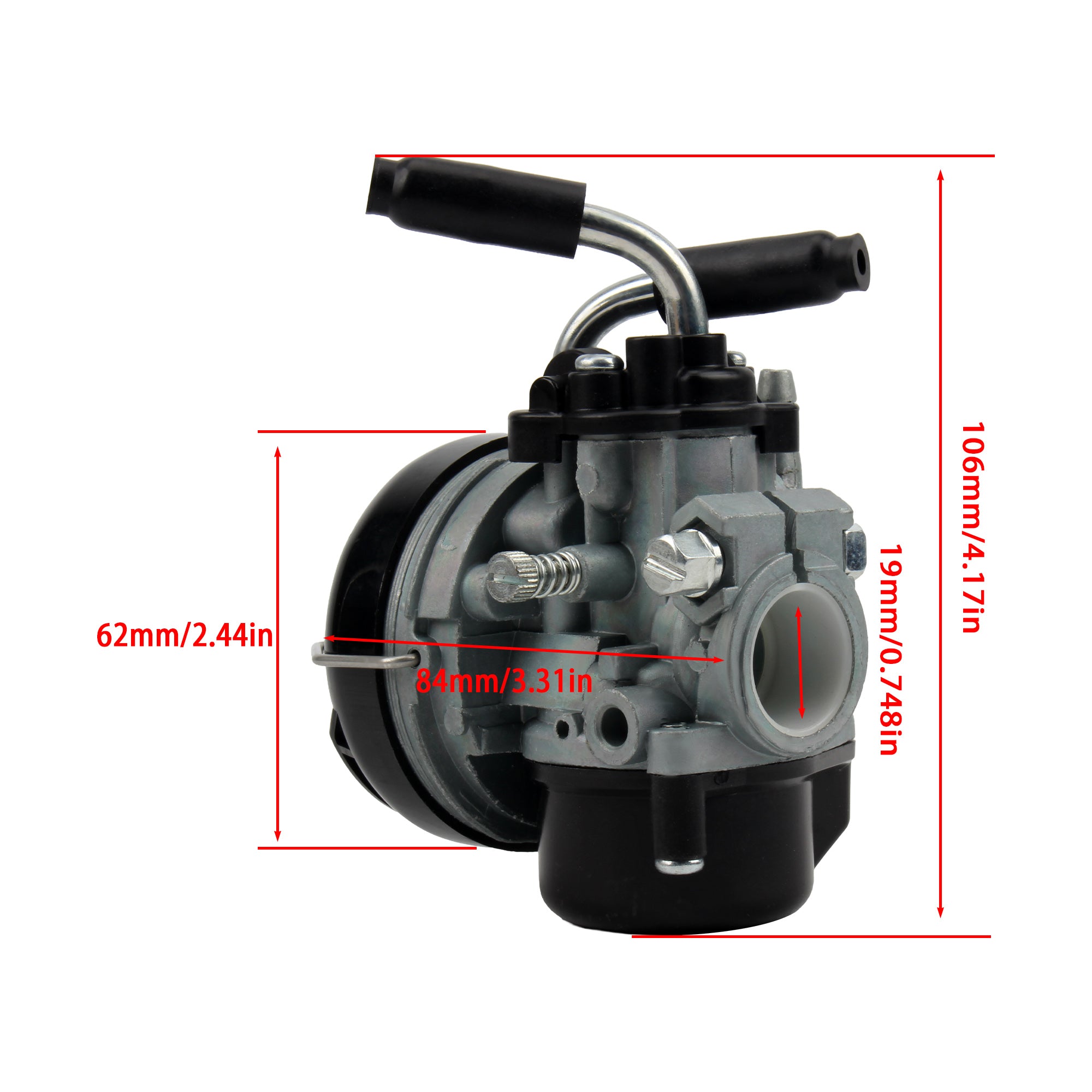 Motorcycle Scooter Carburetor for 15 Dellorto SHA 15/15 Peugeot 103 MBK 51 AV10 AV7 CARB 2 Stroke Moto Accesorios