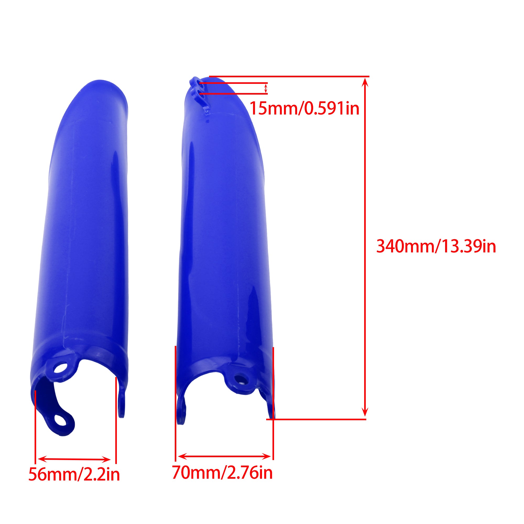 Dirt Pit Bike Front Fork Tube Frame Cover for Honda CRF450X R RX 250R X CR125 CR250 CR500 Motorcycle Fork Guard