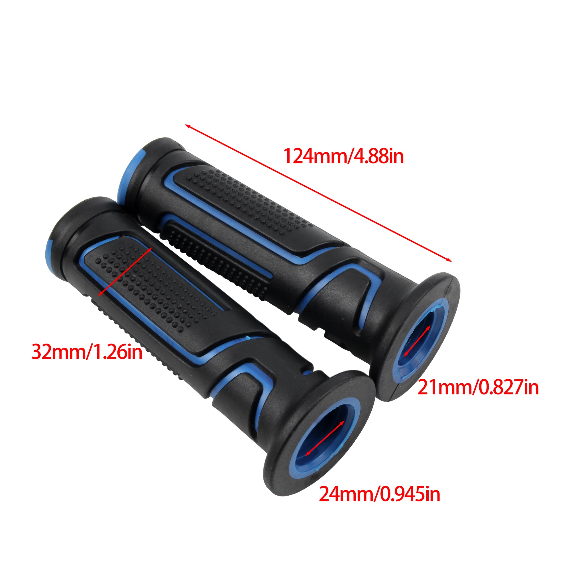 Universal Motorbike Brake Handle Dirt Pit Bike Handle Grips Motorcycle Handle Bar Grips 22mm 24mm Motor Tuning Spare Parts