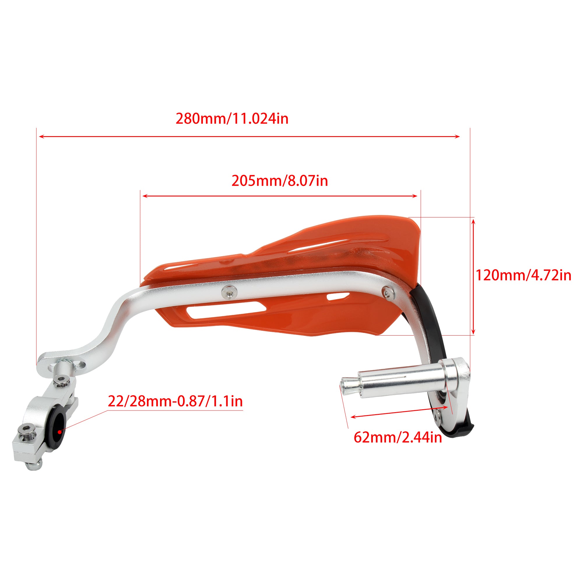 Motorcycle Hand Guards Covers Handle Protection 22MM 28MM Dirt Bike Parts for KTM Honda Yamaha Enduro Motocross Handguards