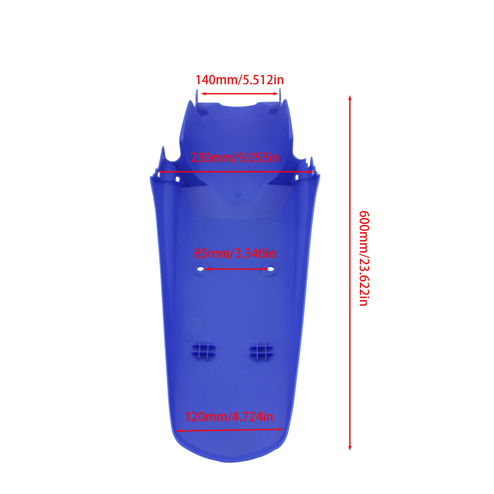 For Enduro Motorcycle Rear Fender for Honda XR 250 R XR 400R for Yamaha Kawasaki Motorbike Plastic Mud Guard Tail Mudguard