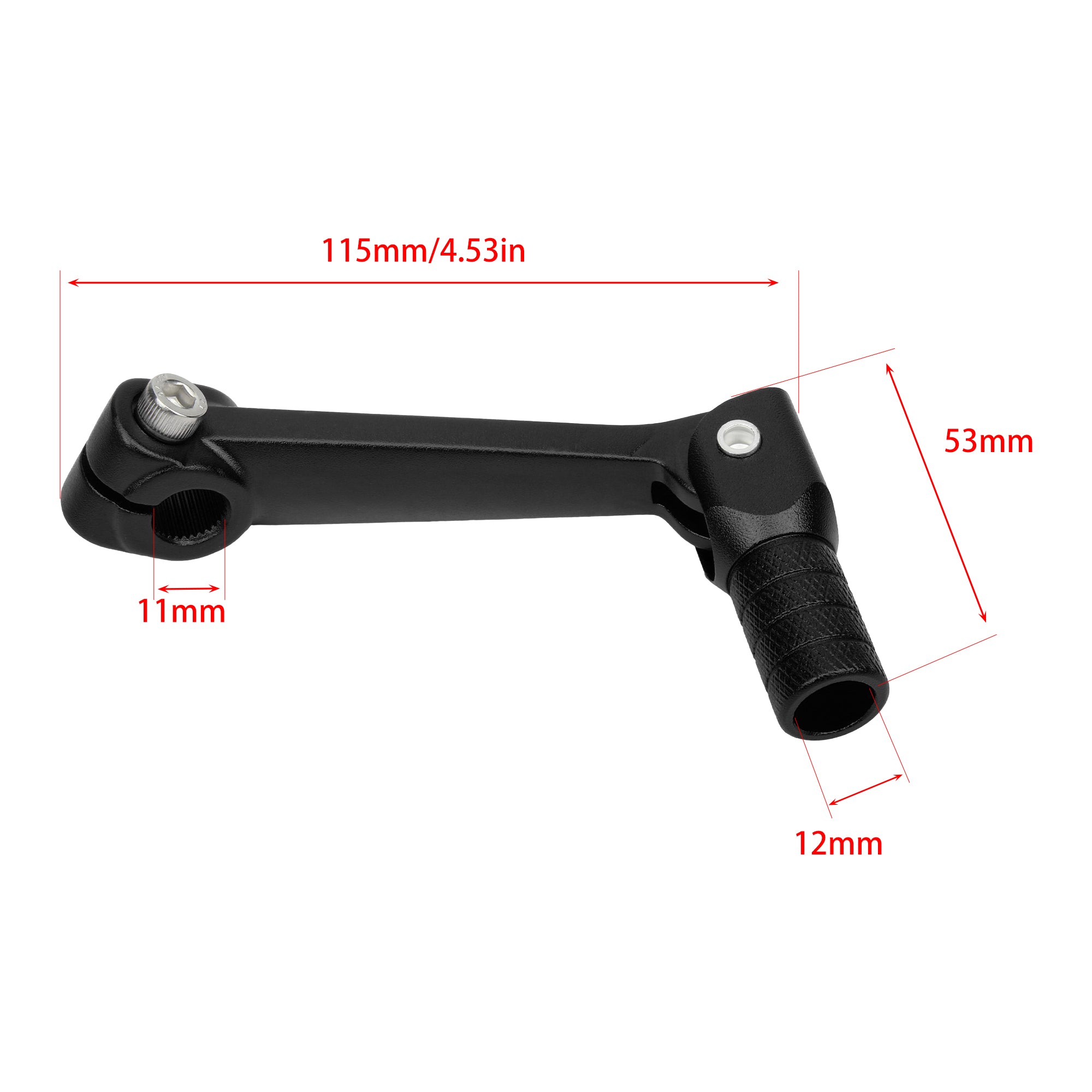 Motorcycle Folding CNC Aluminum Gear Shift Lever Gear Shift Lever Fit for Kayo T2 T4 T4L ATV Dirt Bike Pit Bikes Gear Lever Moto