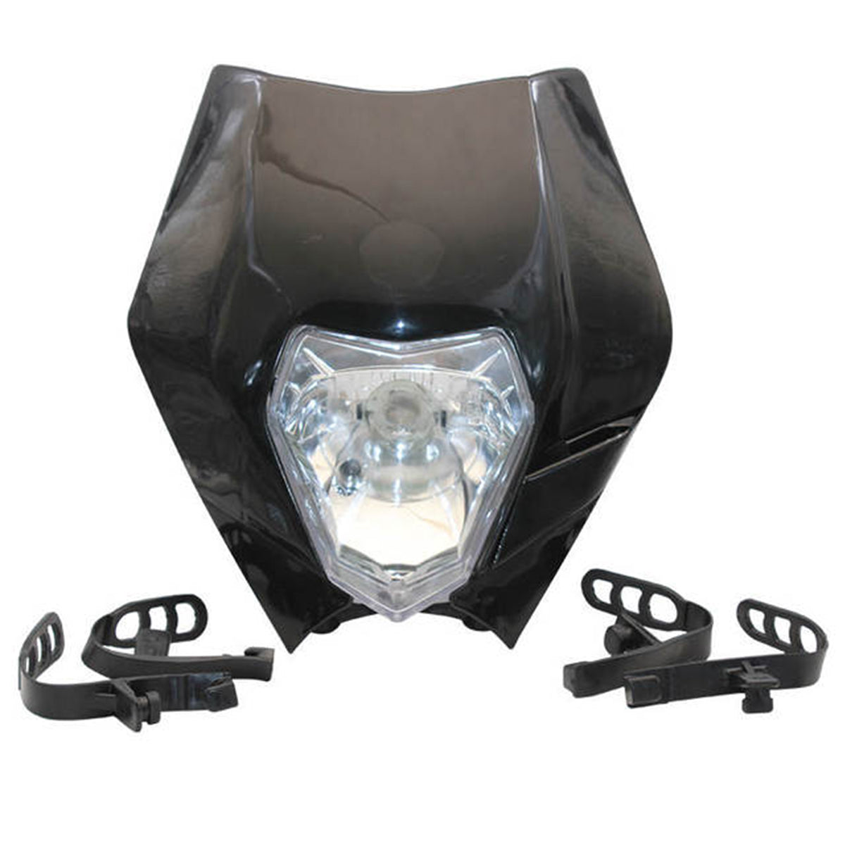 Universal Motorcycle Headlight Enduro for KTM 125 250 300 Headlamp Dirt Bike Motocross Supermoto Accessories Headlights Parts