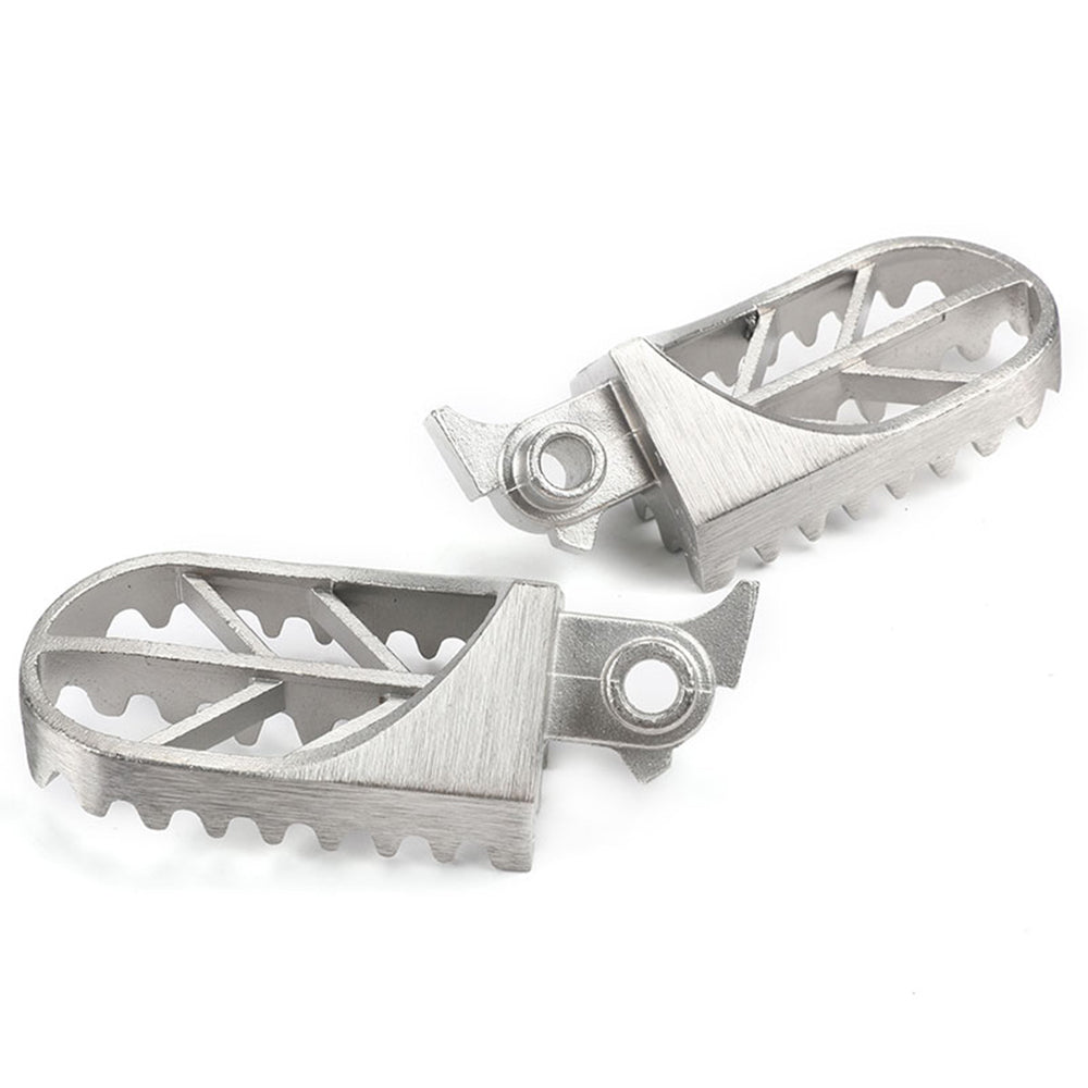 Motorcycle Foot Pegs  for Harley Honda Kawasaki Yamaha Suzuki Pit Dirt Motor Bike Pitster Stainless Steel Peg Foot Pegs
