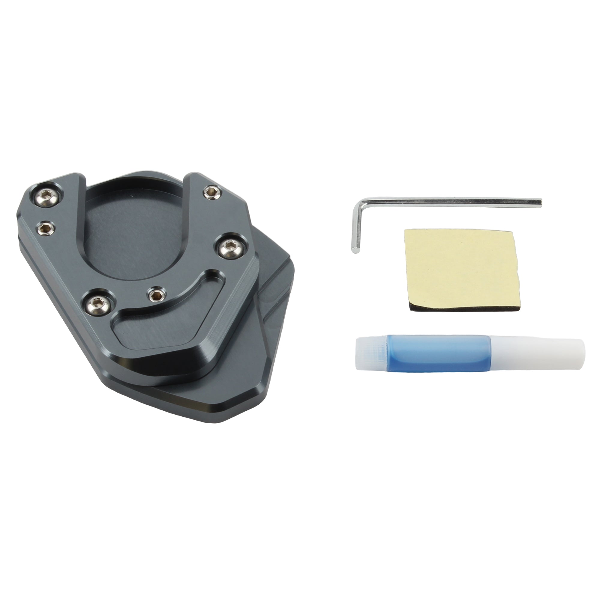 Motorbike Motorcycle Side Stand Enlarger Kickstand Enlarge Plate Pad for KTM Duke 125 200 390 690 SMC for Husqvarna 701/401