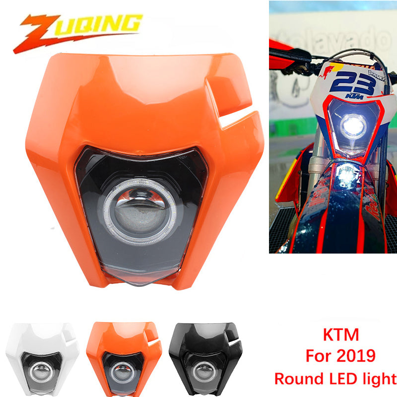 Led Headlights Motorcycle Auxiliary Lights Motorbike 12V Headlamp 2022 Supermoto for KTM Exclusive Accessories Dirt Bike Enduro