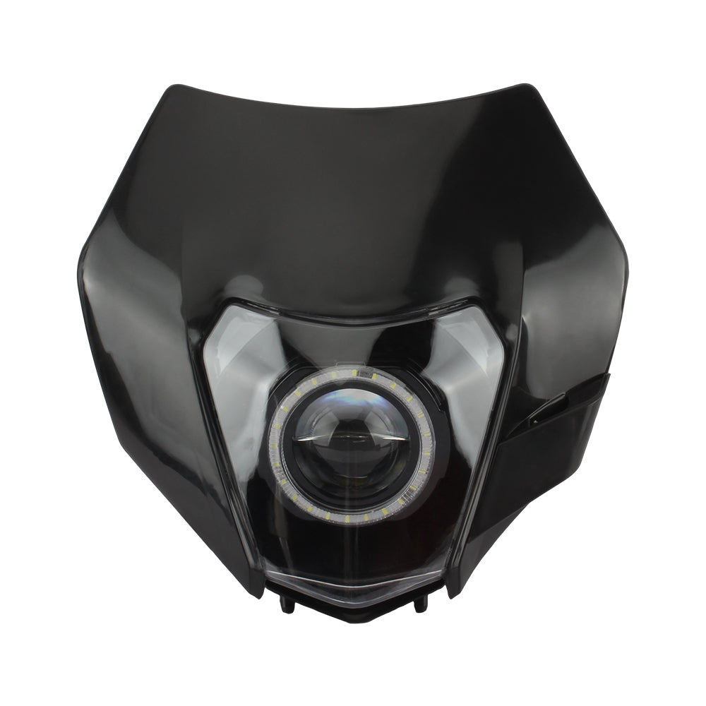 For KTM EXC Headlight LED Plate Motorcycle SX Duke 125 250 300 450 Moto Fairing Supermoto Motocross Accessories Dirt Bike Enduro