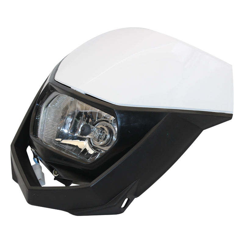 Universal Motorcycle Head Lamp H4 35W Headlight Lighting Dual Sport EndDirt Bike Fairing for Yamaha Honda Yamaha Suzuki Halogen