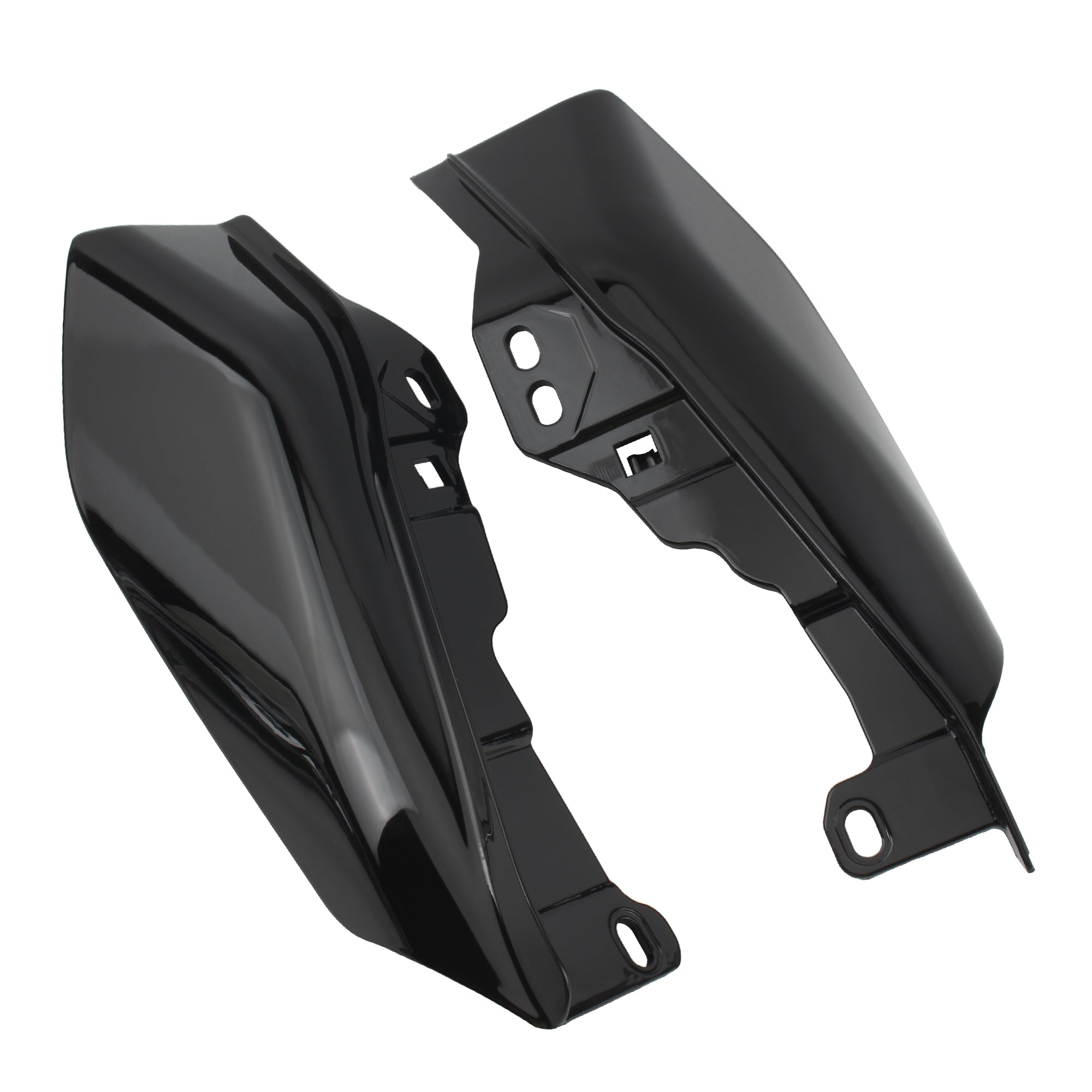 Motorcycle Mid-Frame Air Deflector Under Seat Engine Heat Shield for Harley Touring Street Electra Glide CVO Road King 2001-2022