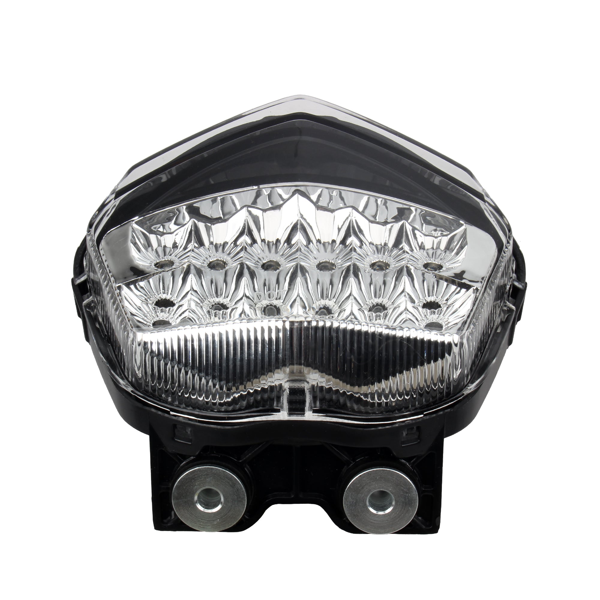 2008-2012 Motorcycle Red LED Rear Turn Signal Tail Stop Light Lamps Integrated Motorbike Brake Taillight for Kawasaki NINJA250