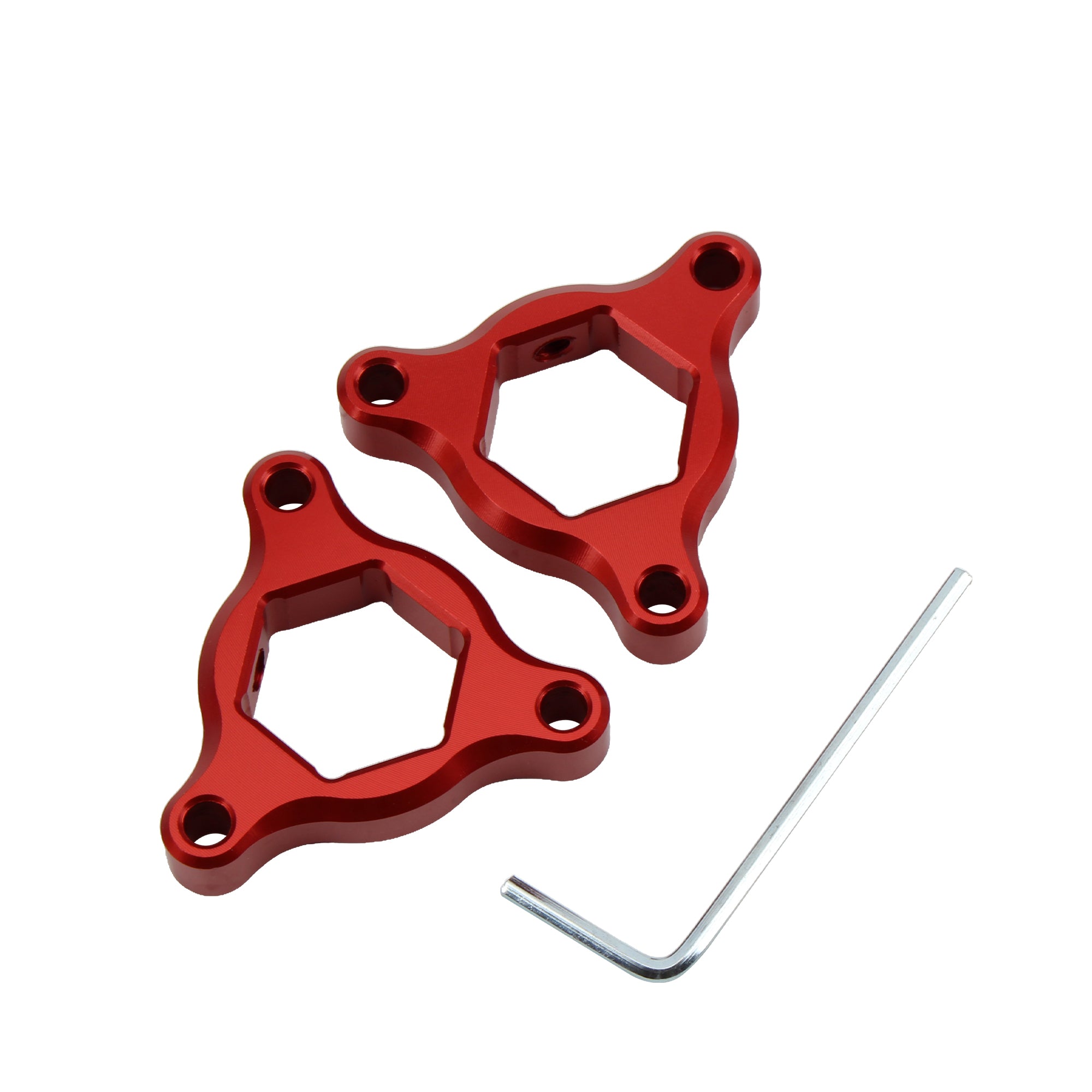 1 Pair Motorcycle Motorbike CNC Suspension Fork Preload Adjuster 14mm 17mm for Yamaha MT-09 YZF R6 Suzuki Kawasaki Ducati