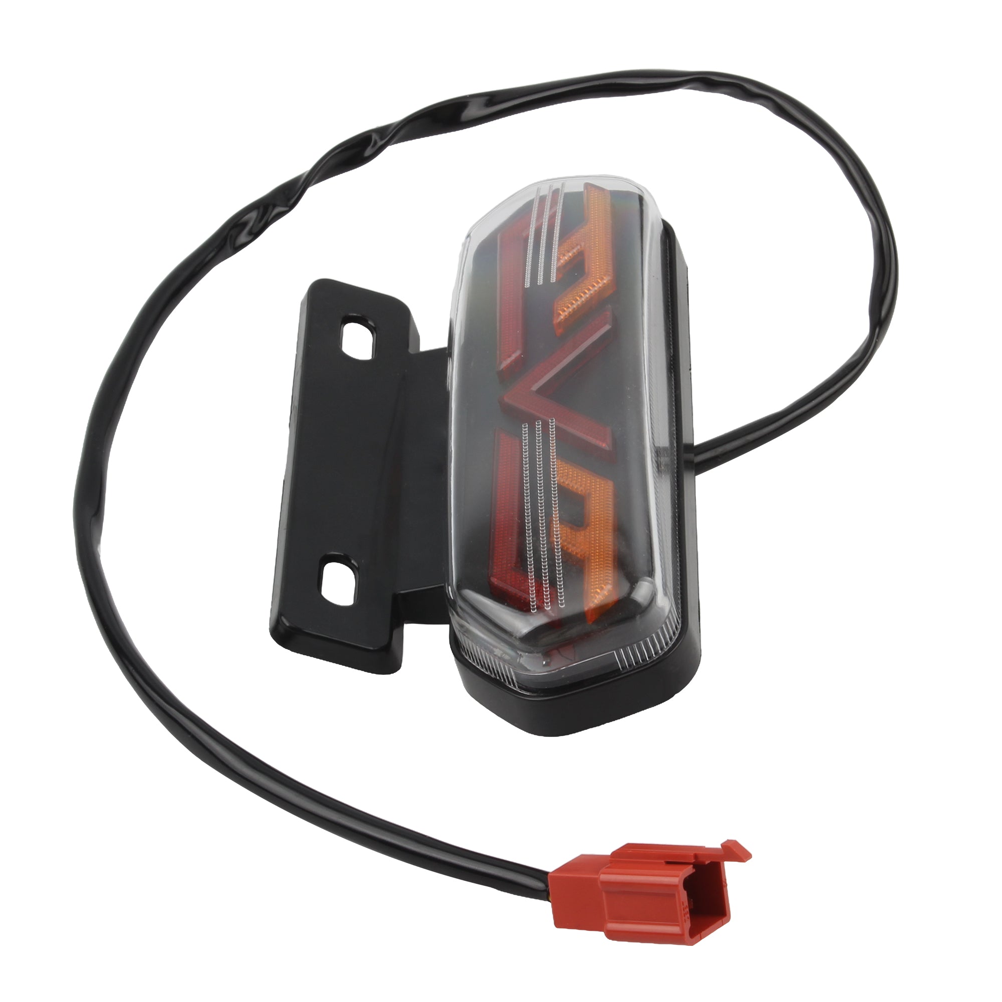 Powermotor Motorbike Motorcycle Rear Tail Lights LED Motorbike Stop Turn Signal Direction Indicator Blinker Taillight 12V