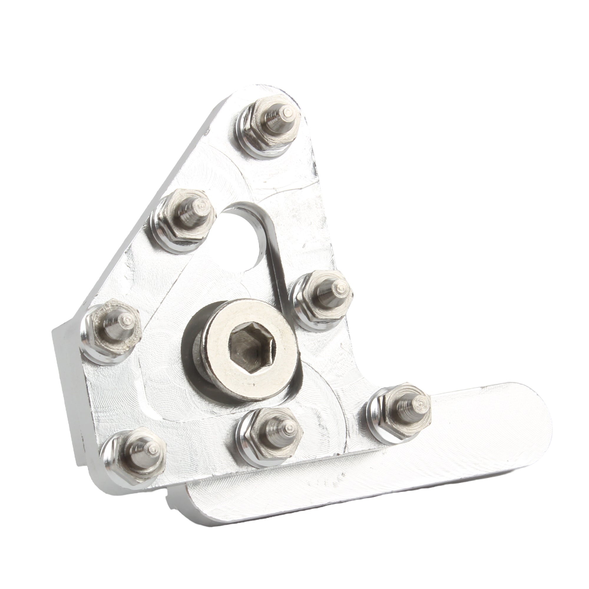 Powermotor Motorcycle Rear Brake Pedal Lever Step Plate Tip for CRF/KLX/YZF Rotatable Aluminum Alloy Motorbike Accessories