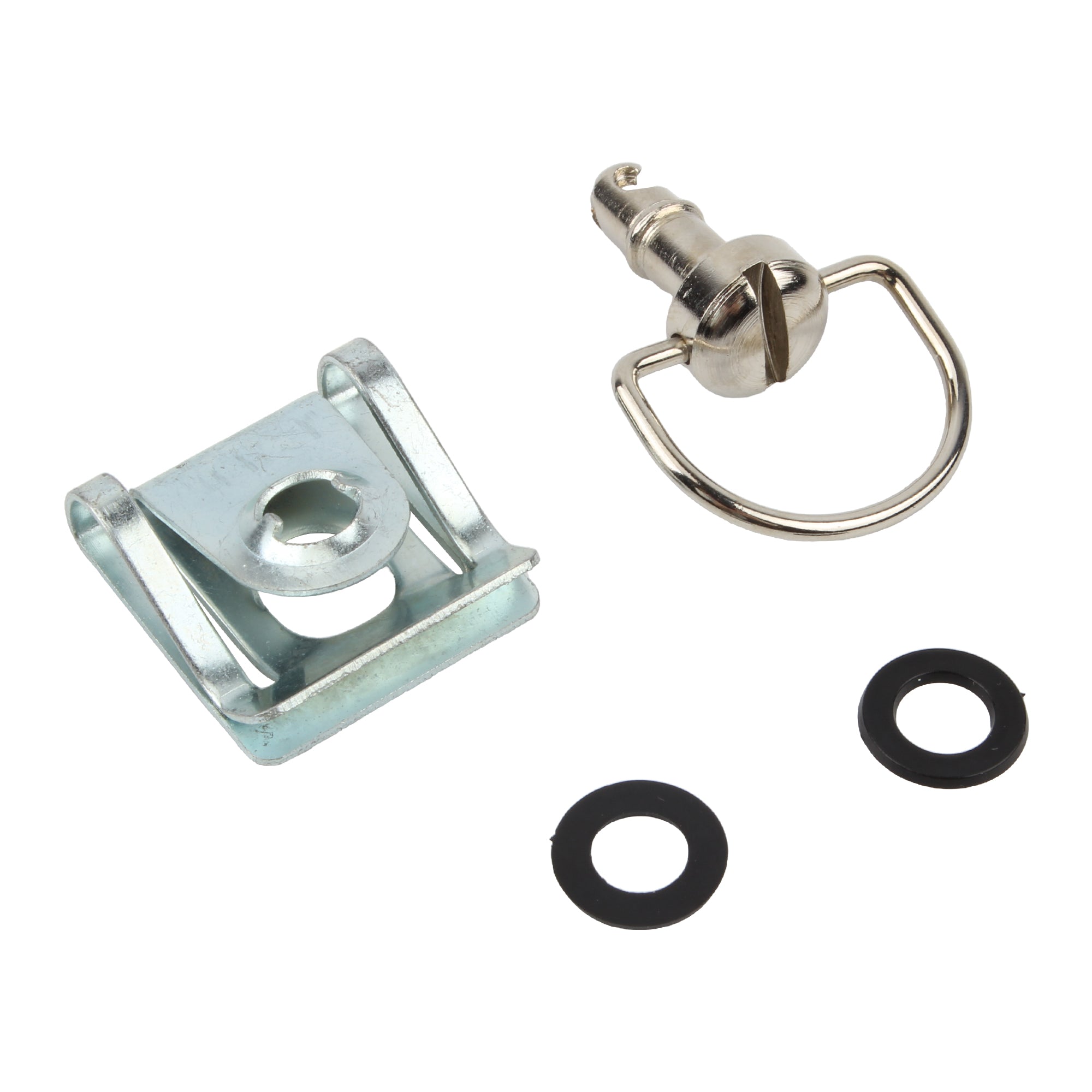 10PCS 17mm Motorcycle Fairing Fasteners Kit Quick Release D-ring 1/4 Turn Rivet for NINJA 400 Z650 Z750 Z800 Z900 G310R