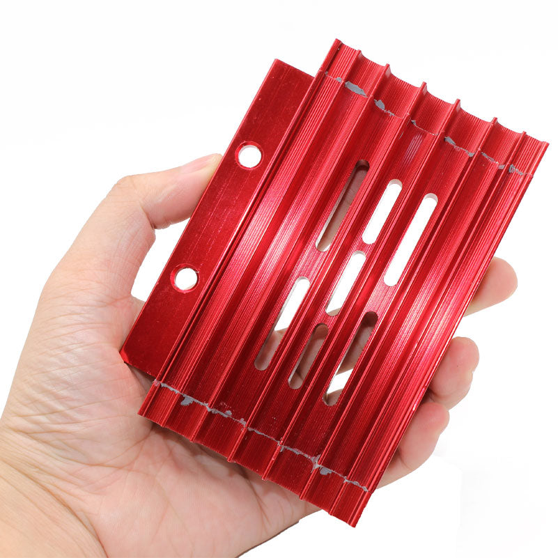 CNC Cooling Radiator Pit Dirt Bike Oil Cooler Kit Aluminum Alloy Oil Cooler Kit for 110CC-150CC LIFAN 110 125CC CRF Monkey B ATV