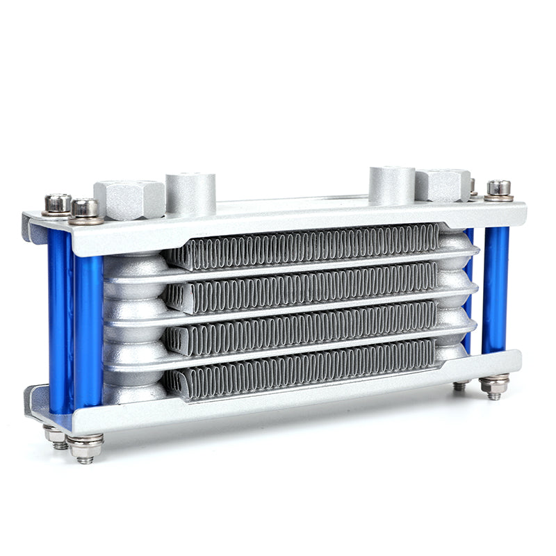 Motorcycle Radiator Oil Cooler Cooling Motorcycle Oil Cooler for 110cc 125CC 140cc ATV Dirt Bike Pit Bike Monkey Bike ATV Quad