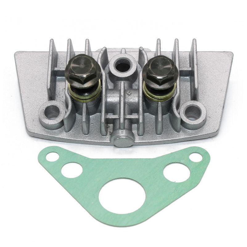 Motorcycle CNC Oil Cooler Kit Radiator Aluminium Adapter Engine Cylinder Cover Cooling for ATV Pit Dirt Bike Motocross 50CC-110c