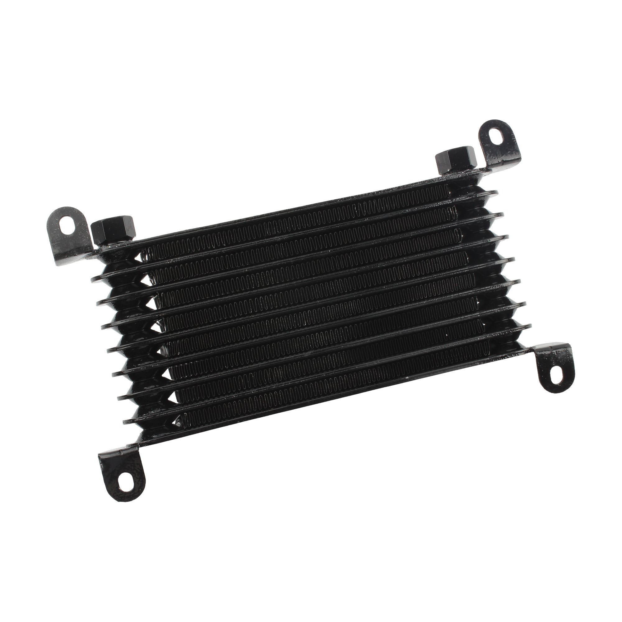 Motorcycle Aluminum Engine Oil Cooler 8 Row Cooling Radiator Universal Fit for 125CC-250CC Motorcycle Dirt Bike ATV