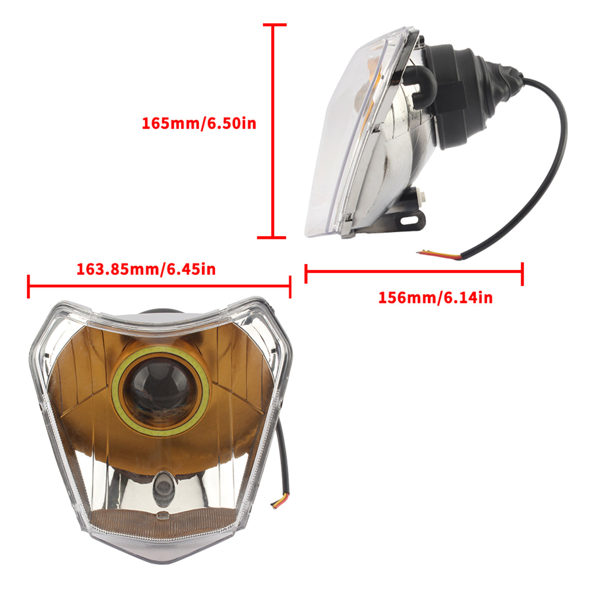 For KTM Headlight Enduro Motorcycle Wick EXC Led 2023 EXCF XC SX SXF XCW 125 to 500 Universal Dirt Bike Motocross Modified Parts