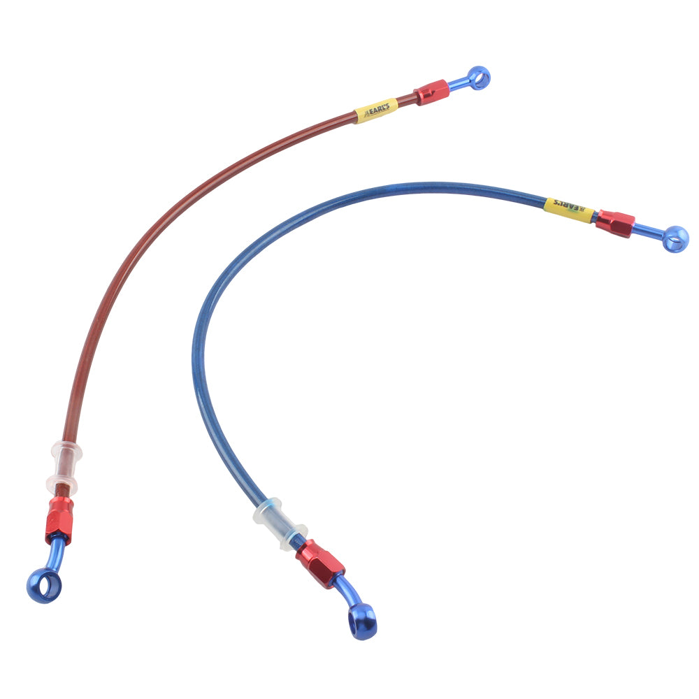 Aluminum Alloy Brake Tubing 500 mm 1500 mm 1800 mm Red and Blue Two Colors