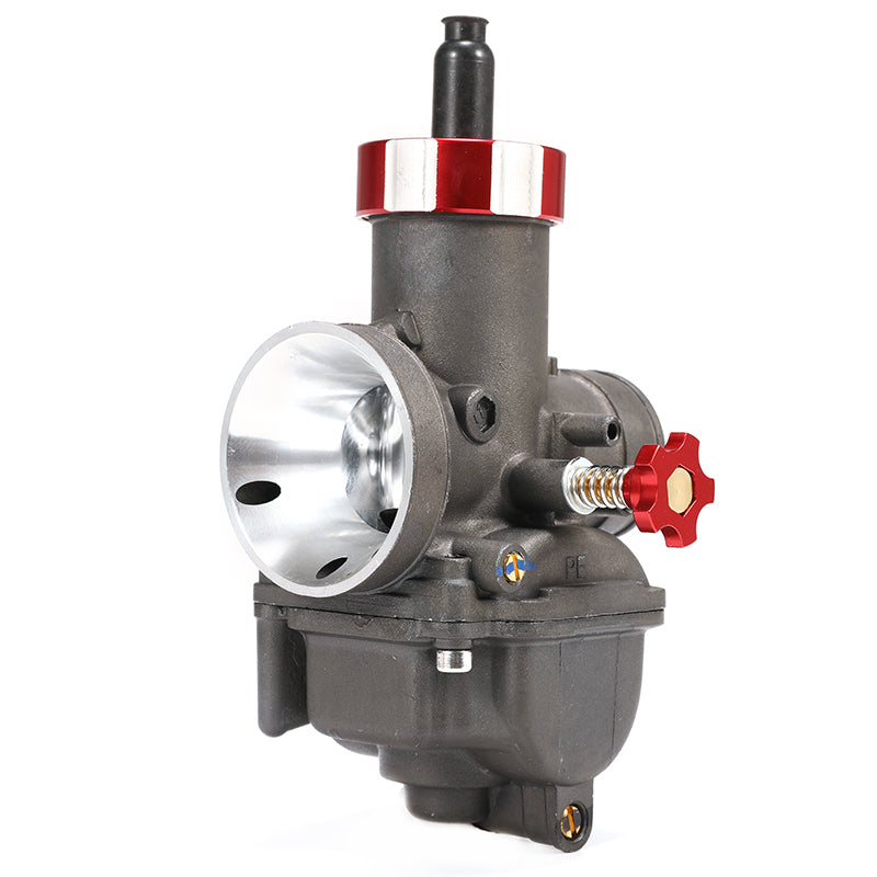 PE28 PE30 Carburetor High Performance Carb Smart Dirt Bike Carburetor 42mm Carburetor Sliver Aluminum Alloy Fit for 28mm 30mm Ce