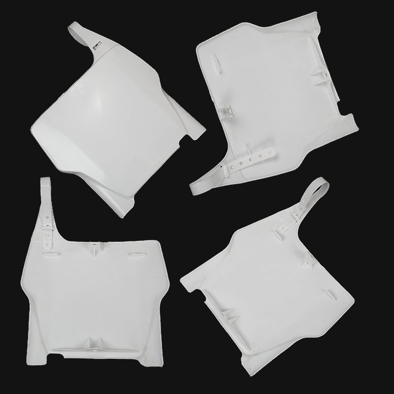 For Honda CRF450R Motorcycle Front Number Plate Plastic Cover Pitbike Parts CRF250R Enduro Motocross Dirt Bike Accessories