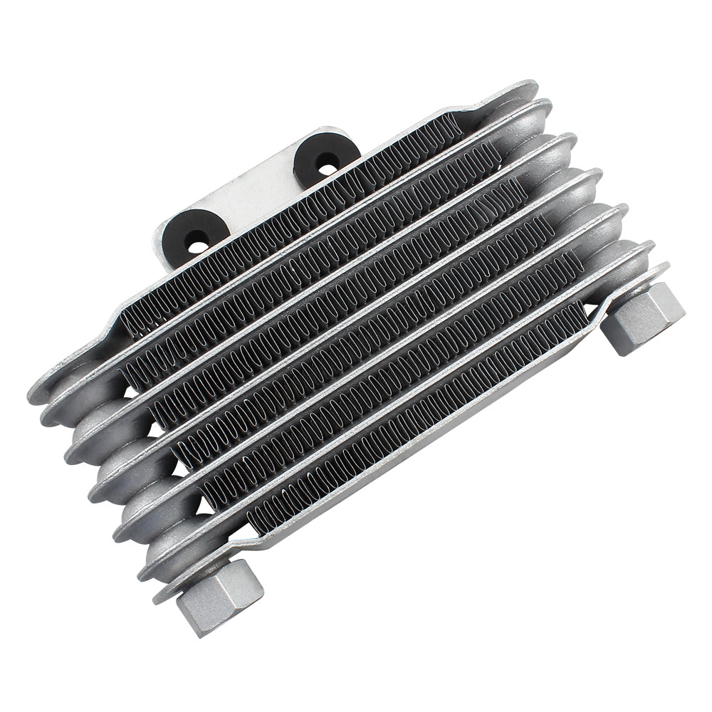 Universal Oil Radiator Cooler Motorcycle Cooling System Aluminum for Honda Yamaha Pocket Dirt Pit Bike 125cc Motocross Enduro