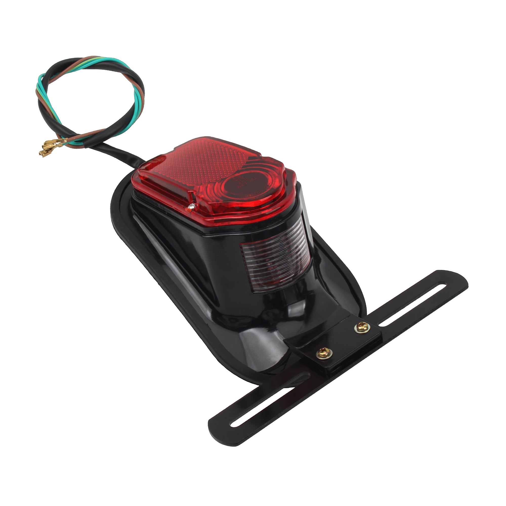 For Harley Bobber Chopper Custom Touring Taillights Motorcycle Red Brake Tail Light Signal Lamp for Honda Yamaha Accessories