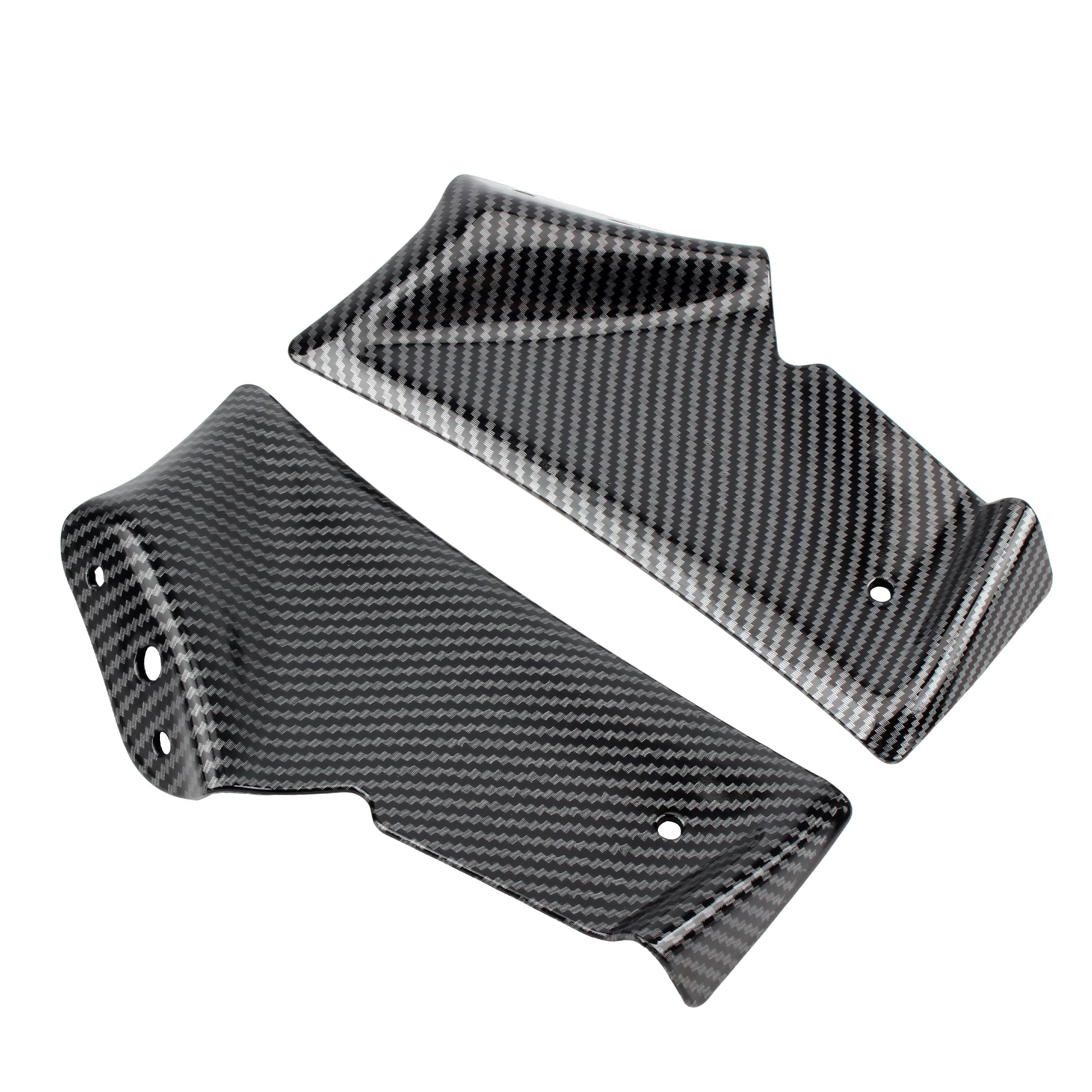2022-2024 Motorcycle Front Downforce Spoiler Naked Frontal Spoilers Winglet Aerodynamic Wing Deflector Kit for Yamaha MT10 SP