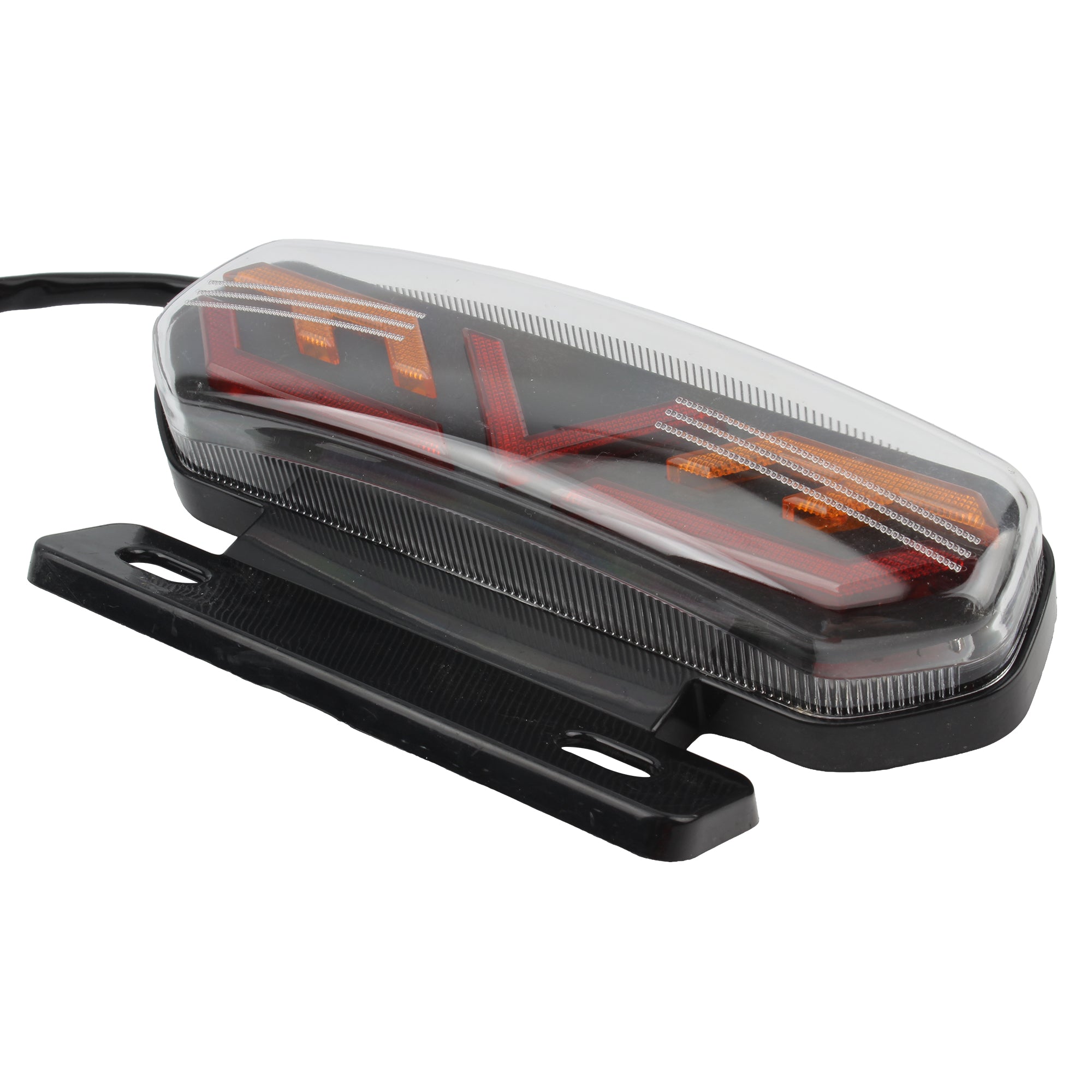 Powermotor Motorbike Motorcycle Rear Tail Lights LED Motorbike Stop Turn Signal Direction Indicator Blinker Taillight 12V