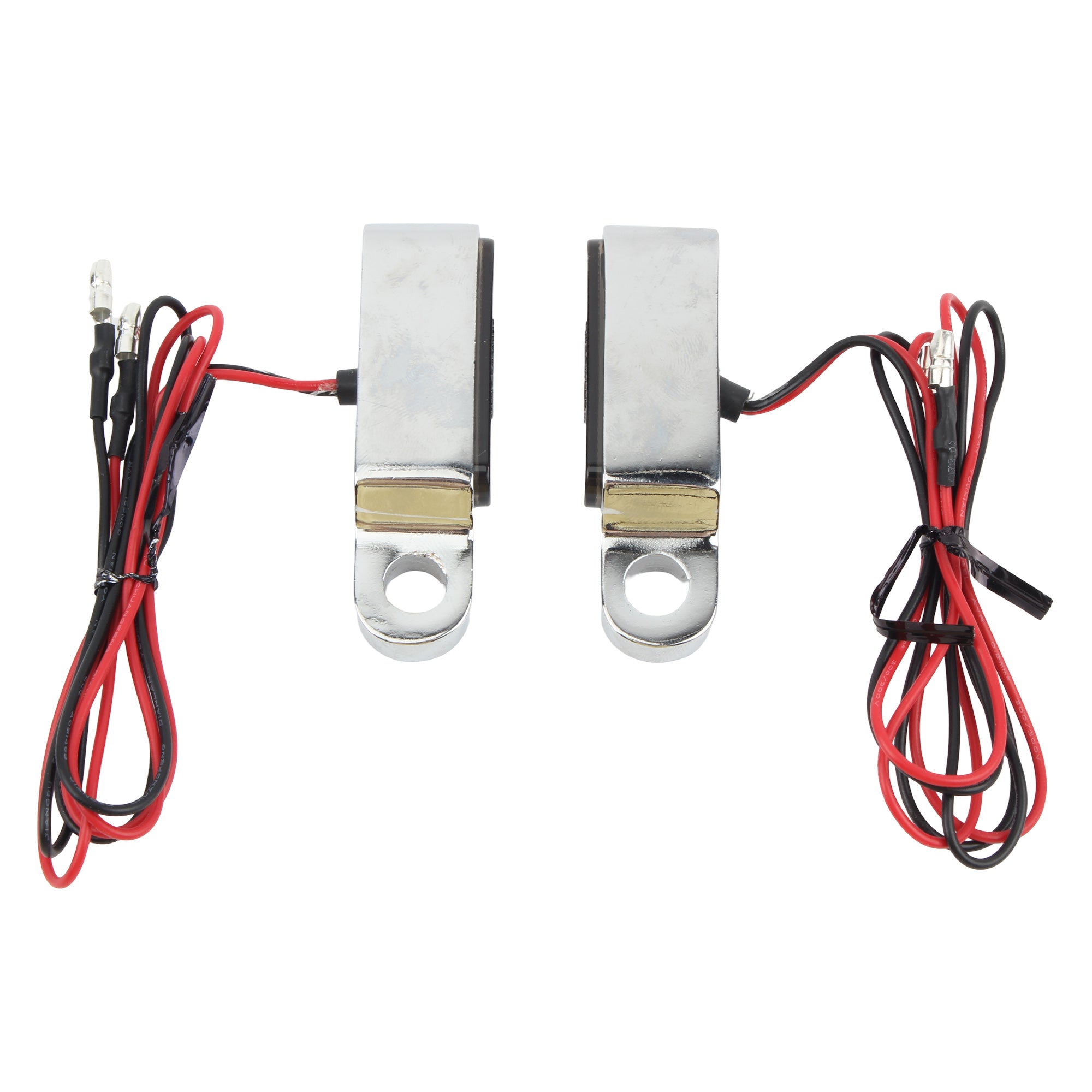 1 Pair for Harley Sportster Bobber 6 LED E24 Motorcycle Flash Side Lamp HandleBar Turn Warning Taillight Motorbike MIni Light