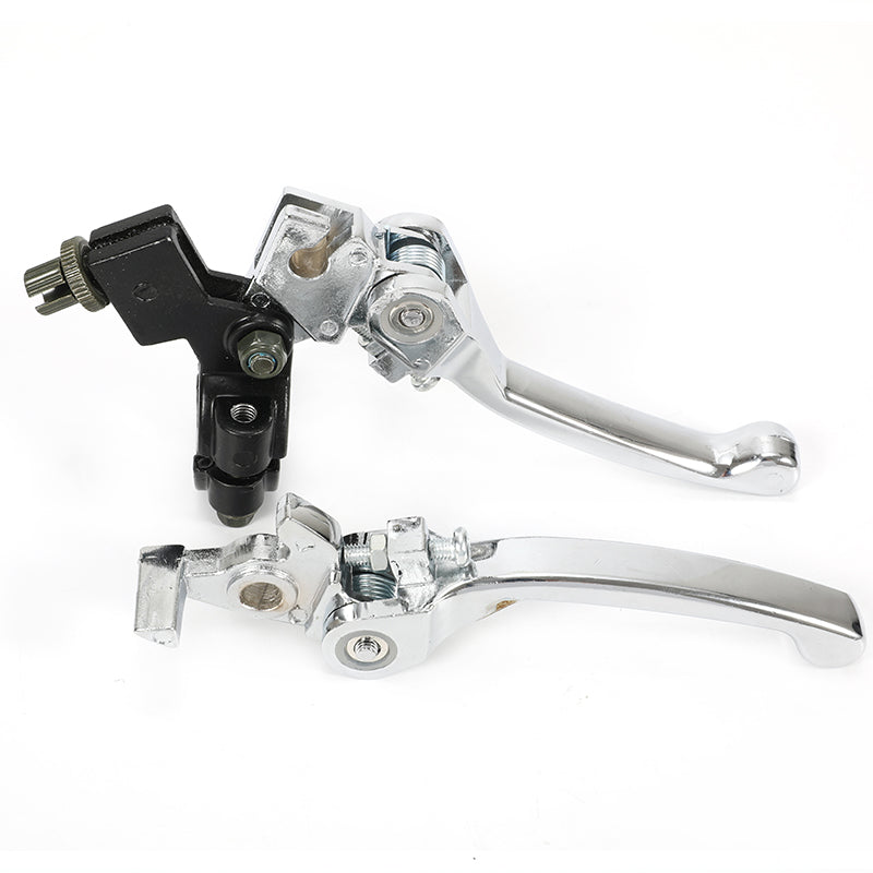 Off Road Folding Clutch Levert Dirt Bike Alloy Brake Handle Levers Fit for Crf Klx Pit Prowg-105 Short Hydraulic Clutch Kit