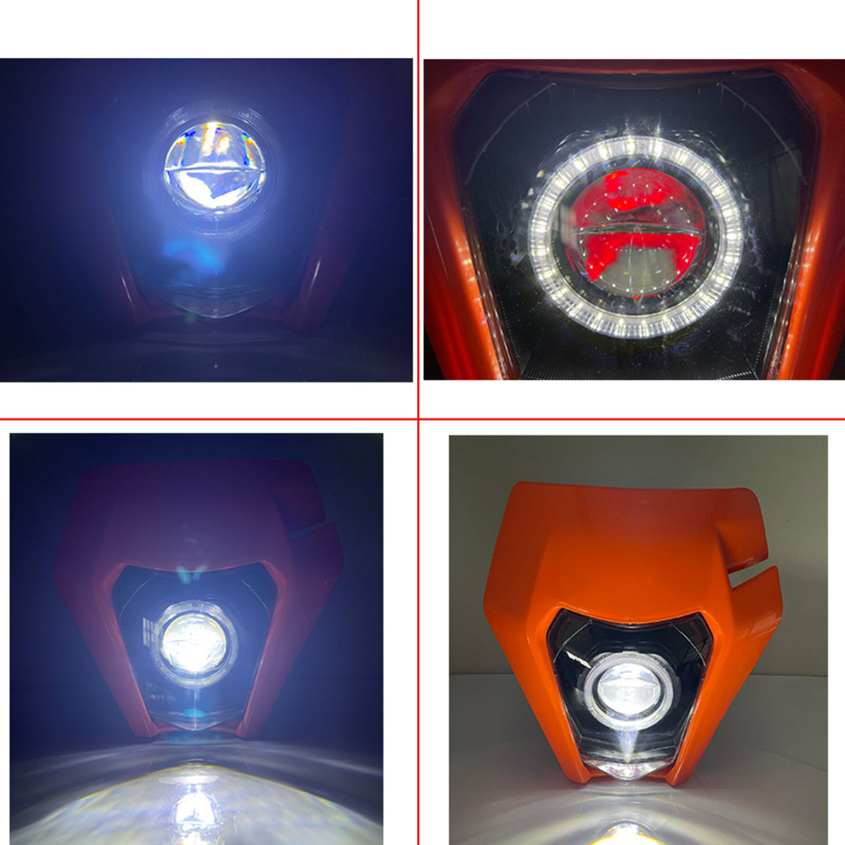 Led Headlights Motorcycle Auxiliary Lights Motorbike 12V Headlamp 2022 Supermoto for KTM Exclusive Accessories Dirt Bike Enduro