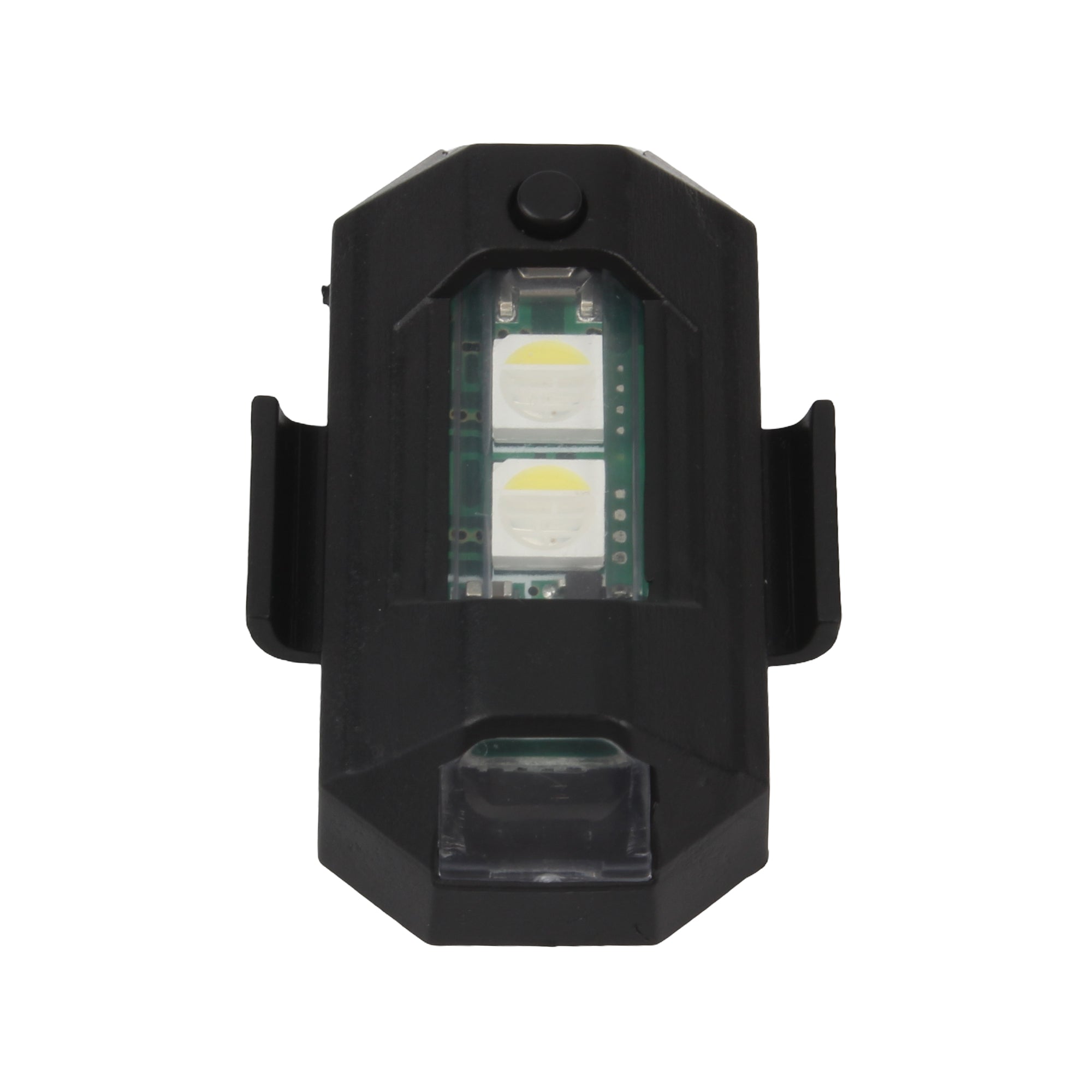 Powermotor Universal Motorbike Mini Flashing Warning Signal Light USB LED Anti-Collision Aircraft Night Drone Strobe Light