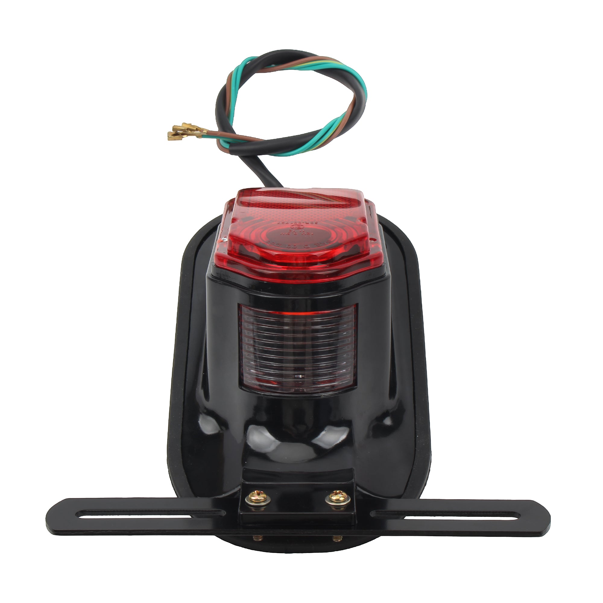 For Harley Bobber Chopper Custom Touring Taillights Motorcycle Red Brake Tail Light Signal Lamp for Honda Yamaha Accessories