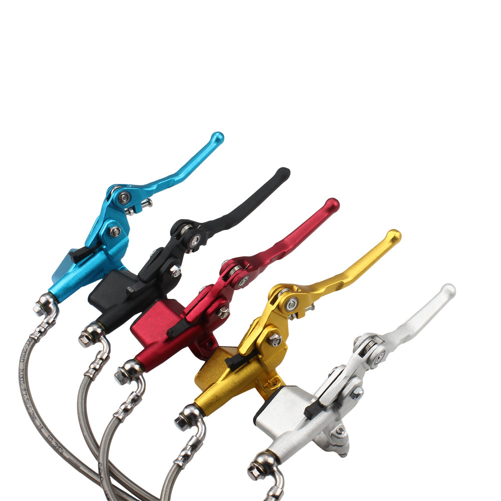 Dirt Bike Clutch Lever Aluminum 900Mm 1200Mm Stunt Folding Lever Motorcycle Brake Master Cylinder for 125-250Cc Hydraulic Clutch