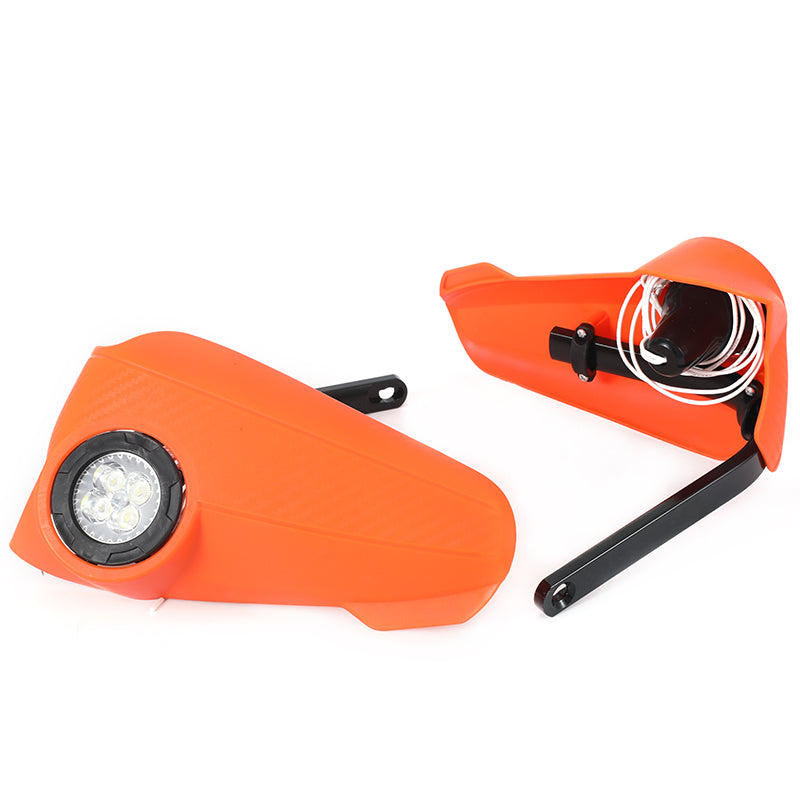 Motorcycle Handguard Hand Shield Protector With LED Light for KTM ADV DUKE LC4 200 640 690 990 SMR Hand Guards