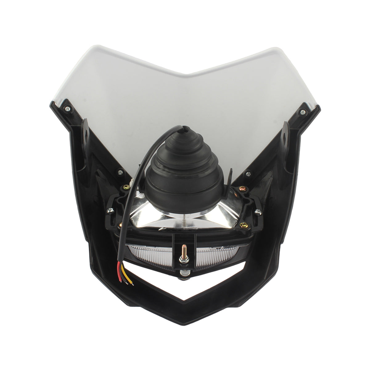 Motorcycle Led Headlight Cafe Racer for Yamaha YZ Honda CRF Suzuki Universal Head Light 35W Enduro Dirt Bike Motocross HeadLamp
