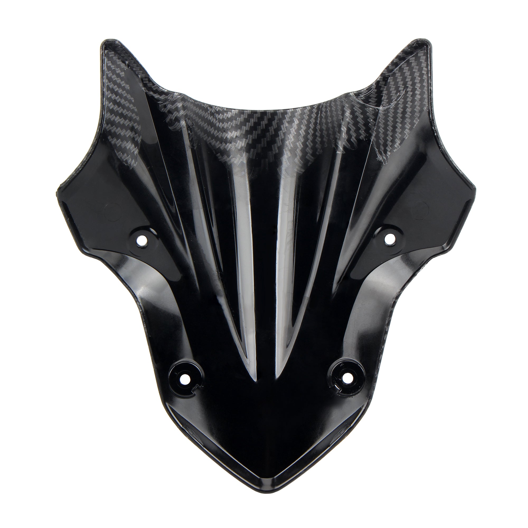 2017-2019 for Kawasaki Z900 Motorcycle Windshield Windscreen Wind Deflector Motobike Parts Black ABS Plastic Spoiler