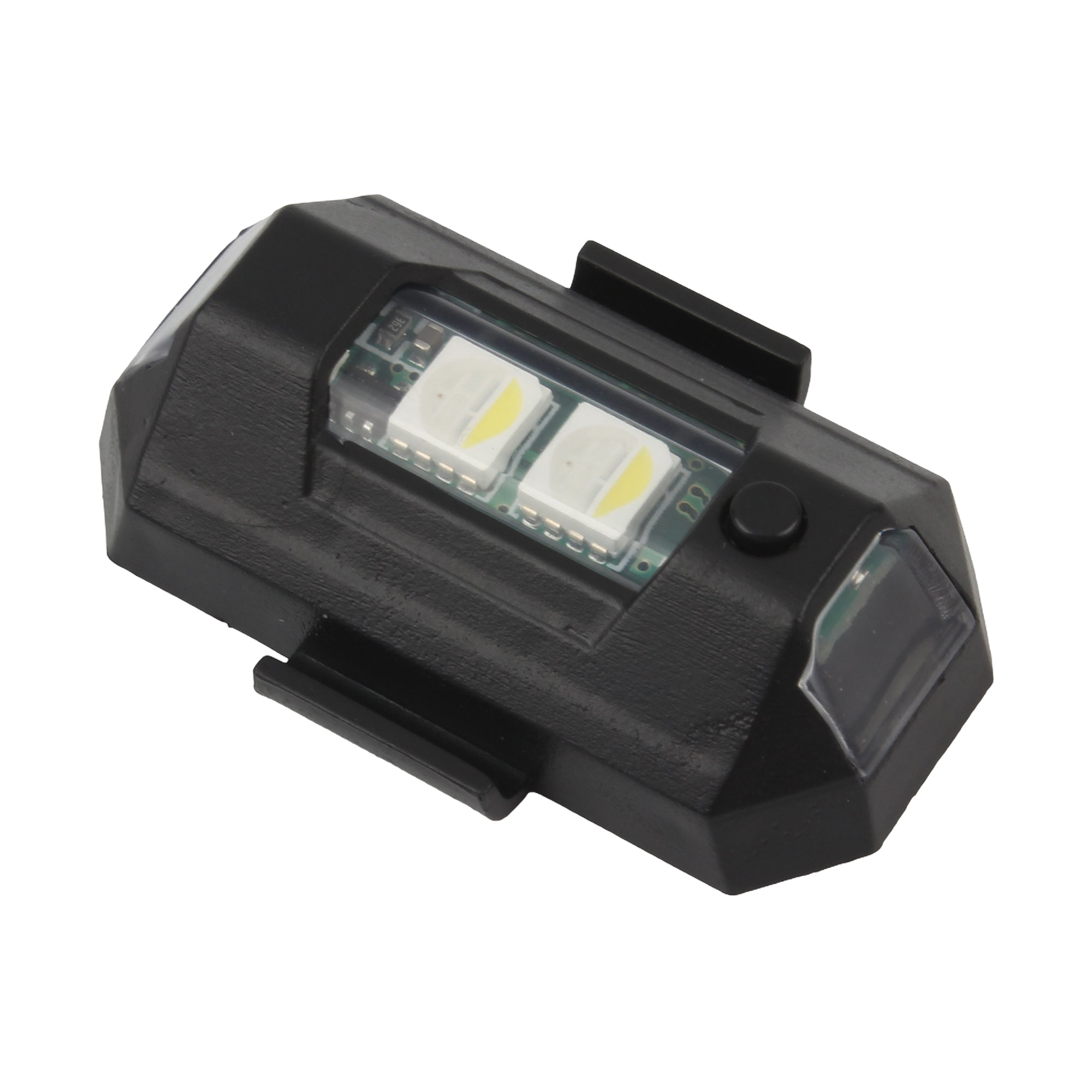 Powermotor Universal Motorbike Mini Flashing Warning Signal Light USB LED Anti-Collision Aircraft Night Drone Strobe Light