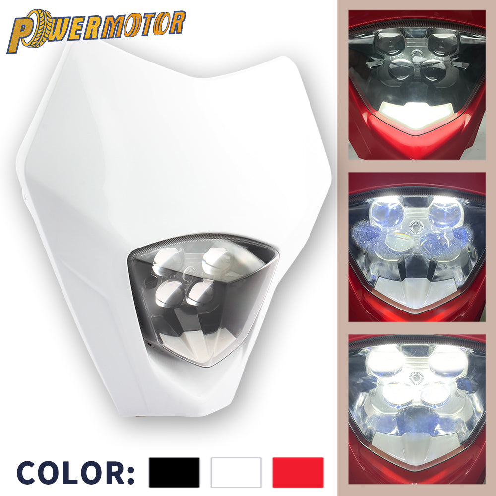 For Gas Gas Motorcycle Headlight LED EC 250 300 250F 350F EX300 250F 350F 450F MC 250F 450 Motocross Accessories Pit Dirt Bike