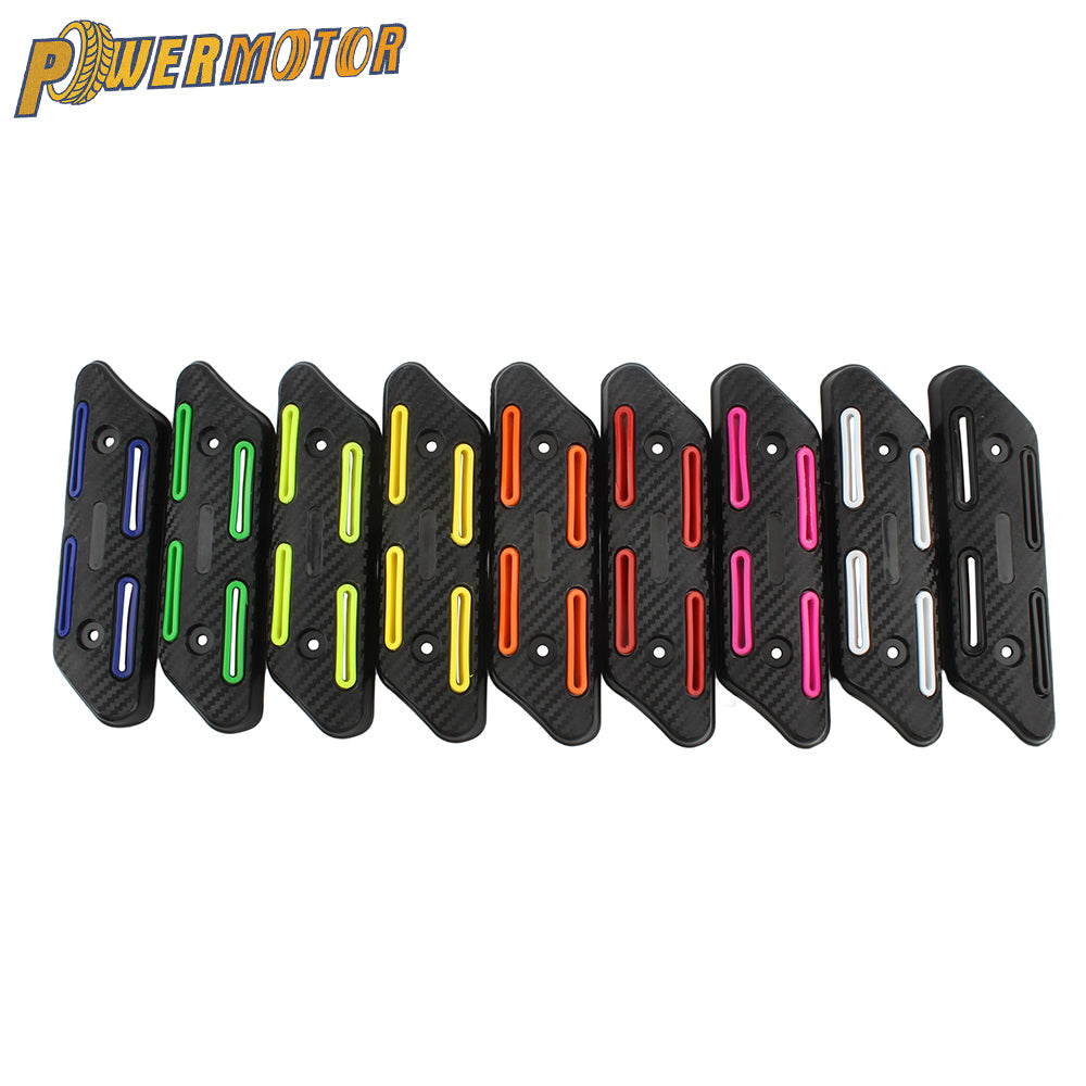 Motorcycle Polymer Plastic Exhaust Pipe Heat Insulation Protective Cover