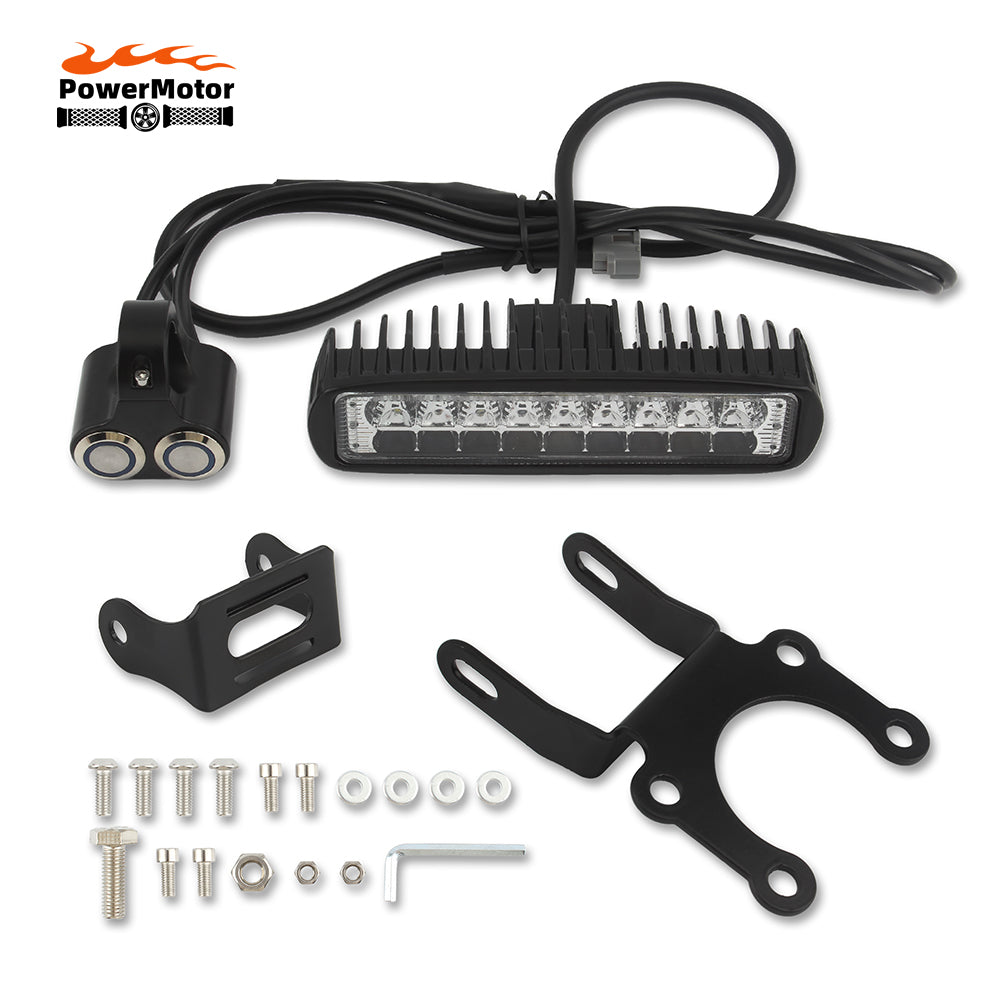 LED One-line Double Row 18-bead Light Cup Enduro Motocross Modified Parts for Surron Sur-ron Light Bee X S Electric Bicycle