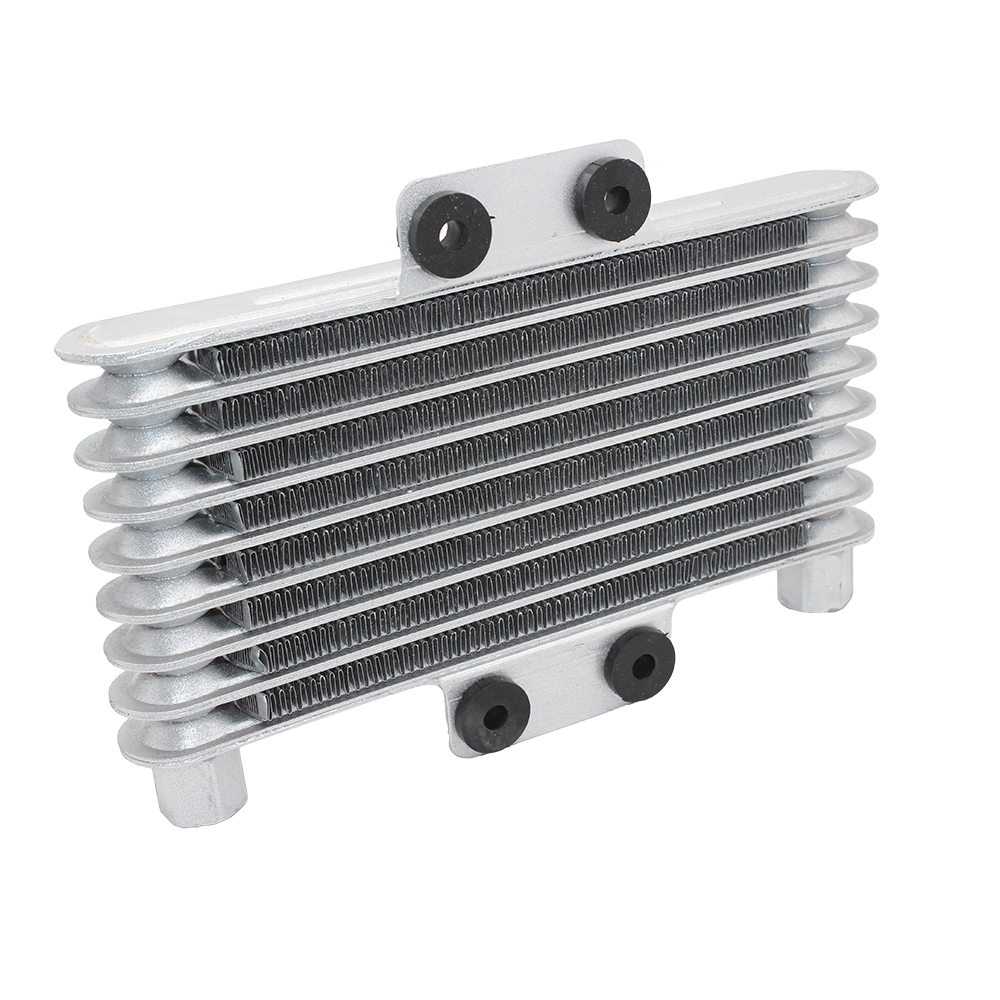 Motorcycle Oil Cooler Oil Engine Radiator Aluminum 125ml Cooling Radiators Um Renegade Commando Parts Motor Bike Radiator