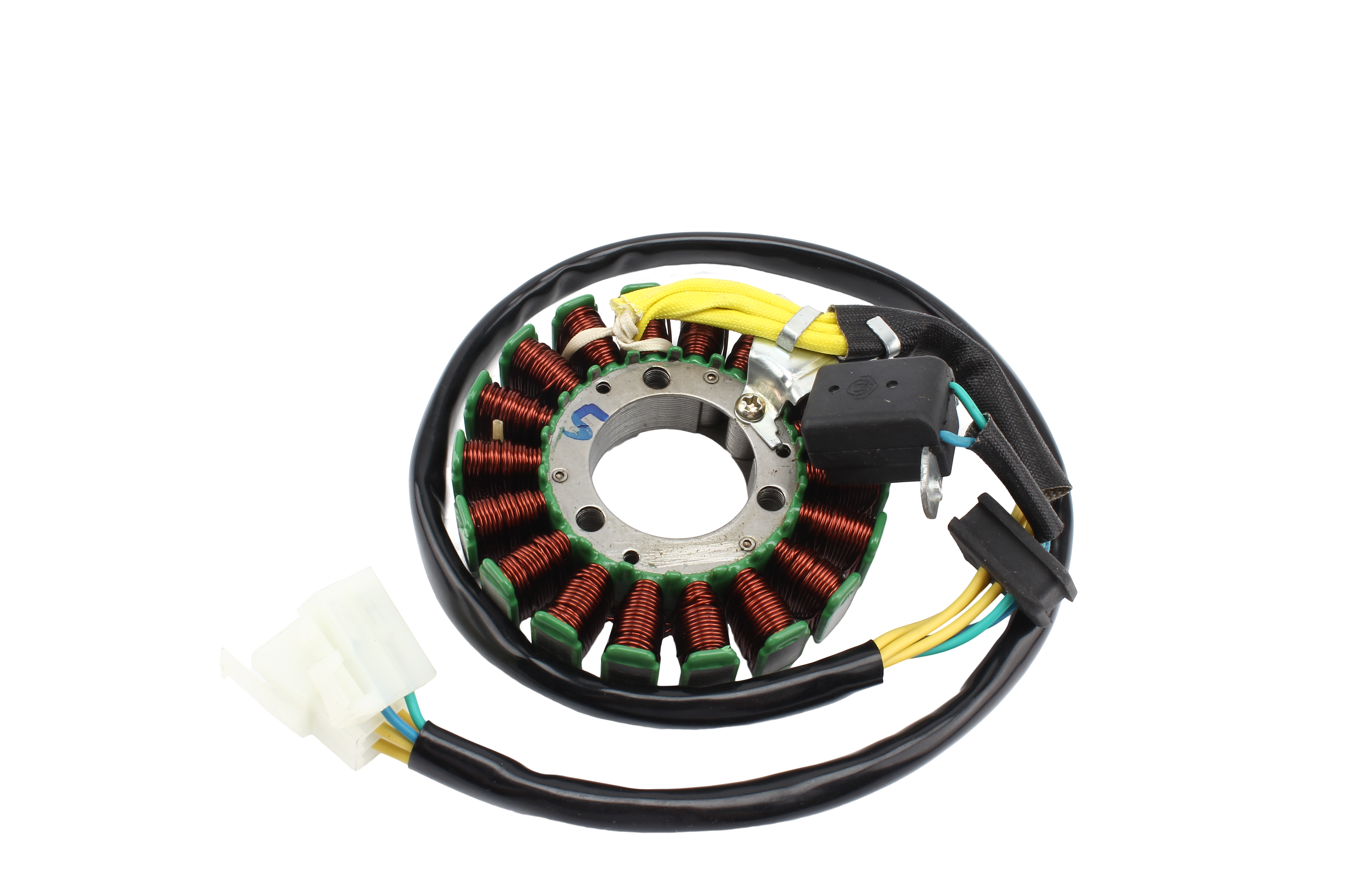 PowerMotor Motorcycle Stator Coil & Gasket Stator Generator Coil Comp for GN GS Moto Engine ATV Moped Scooter